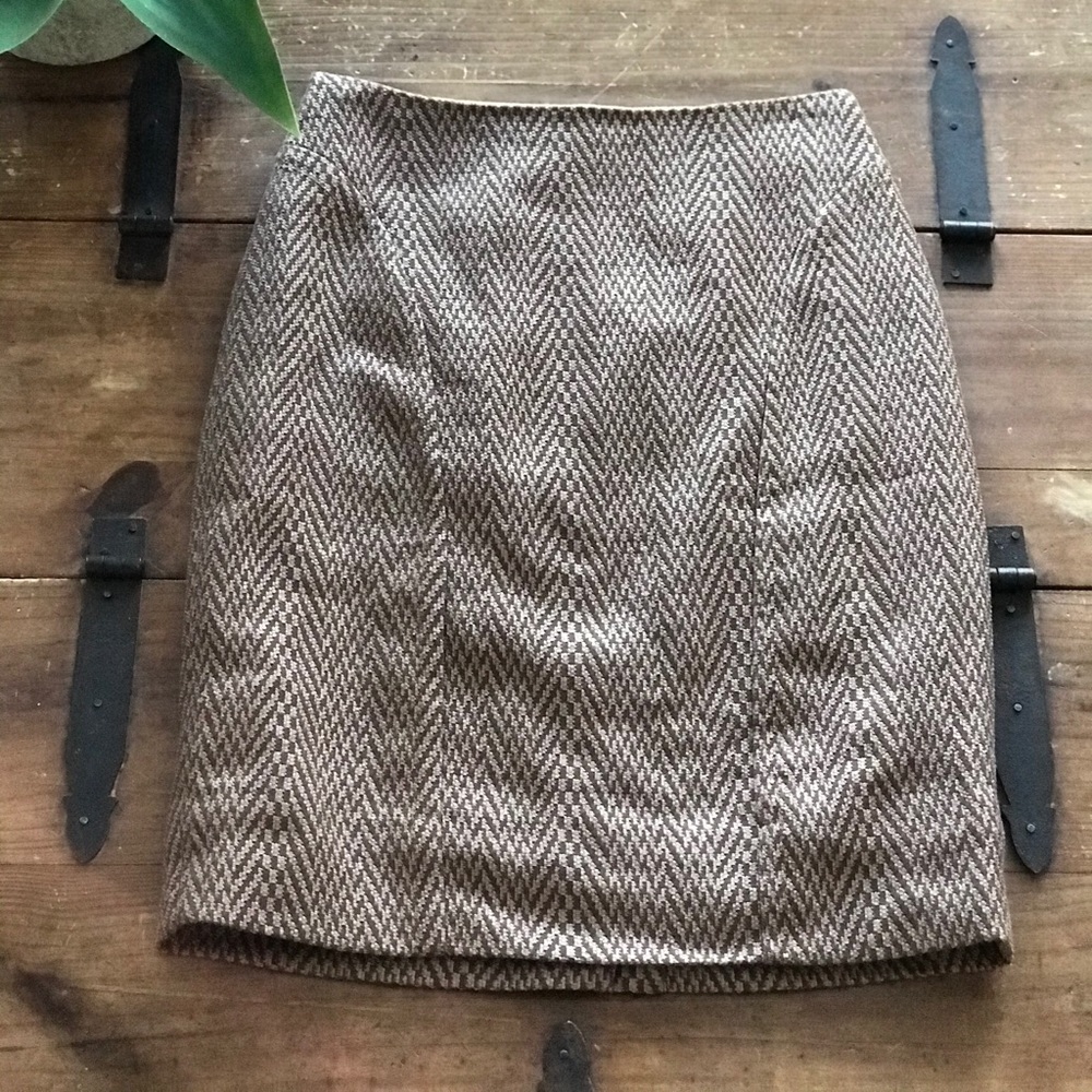 Anthropologie Maeve Printed Pencil Skirt